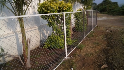 zinc coated chain link fence