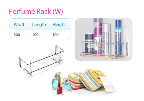 Stainless Steel Perfume Rack