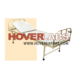 Ward Bed With Backrest On Ratchet General