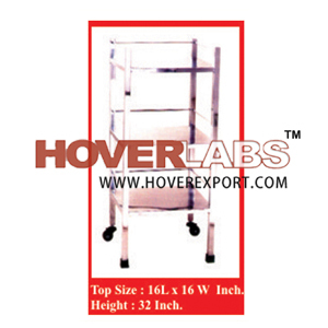 Bed Side Locker Open Stainless Steel
