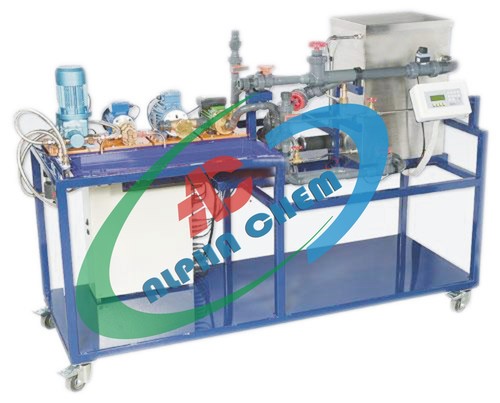 Multi Pump Test Rig - Steel, GRP, 0-3000 rpm Speed, Dual Torque Range | Mobile Unit, Versatile Pump Testing, Educational