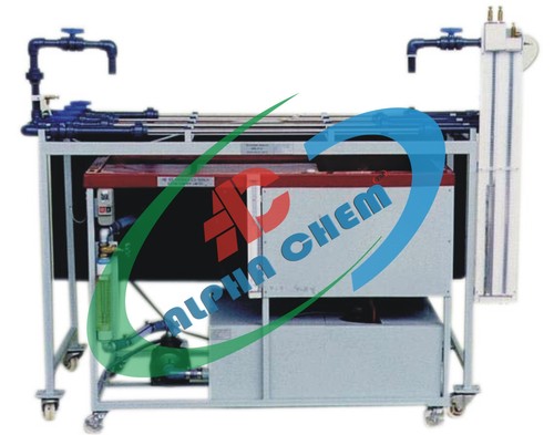 Flow In Pipe Networks Apparatus - Steel, Variable Dimensions, 0-40L Flow Range, Differential Manometers, 5 Test Pipes