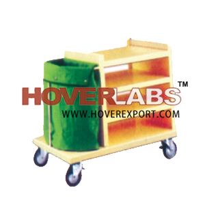 Linen Trolley With Shelves