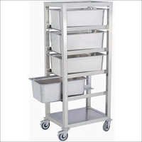 Food Pan Service Trolley