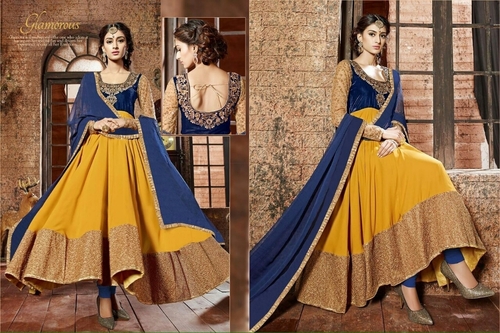 ZOYA PLUS 2, GEORGETTE DESIGNER SUIT