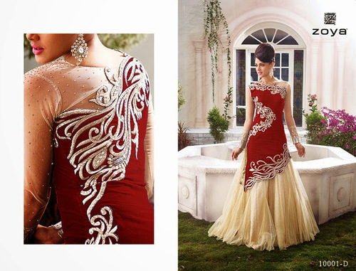 ZOYA SPLASH, GEORGETTE DESIGNER SUIT