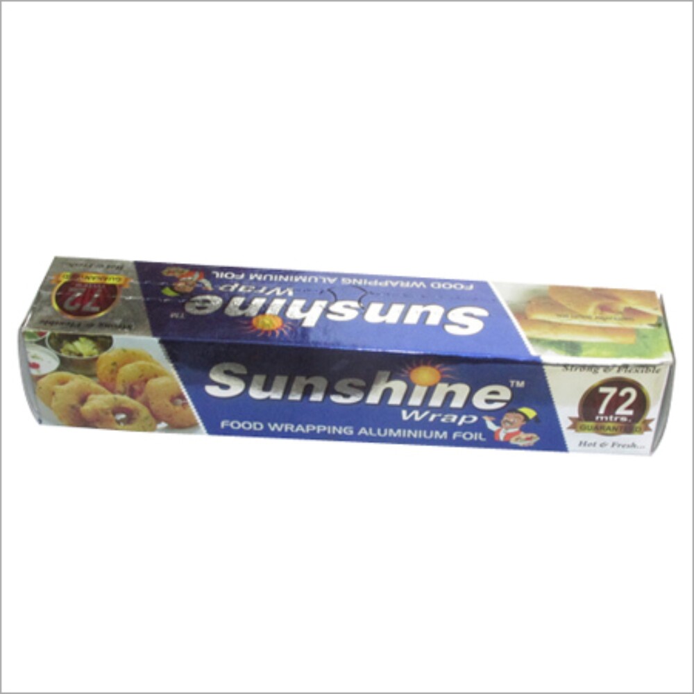 72 Meters Aluminium Foil - Color: Silver