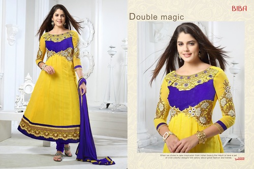 BIBA, GEORGETTE DESIGNER SUIT