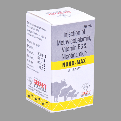 Methylcobalamin, Pyridoxine & Nicotinamide Injection By GEEVET REMEDIES