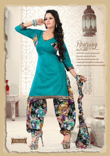 Patiala Cotton Salwar Kameez