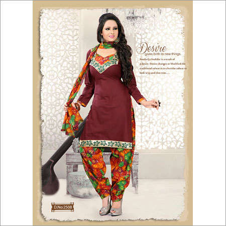 Patiyala Cotton Dress Materials