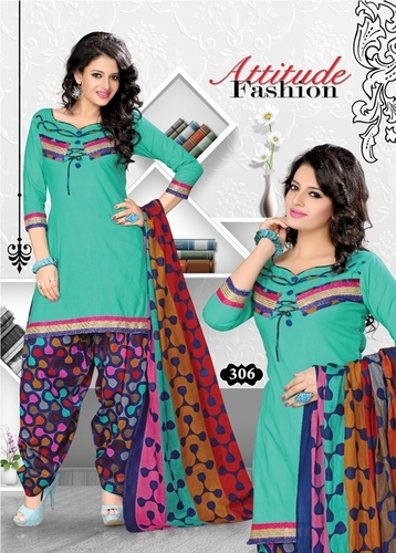Stylish Patiala Cotton Suits