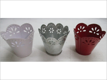 Metallic T Light Candle Holder