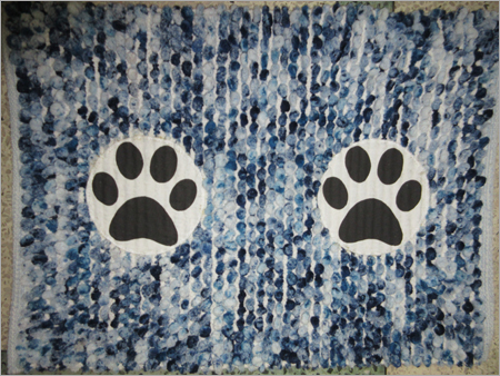 Dog Paw Printed Floor Mats