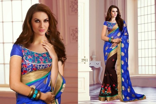 ROMANTIC SAREES, GEORGETTE