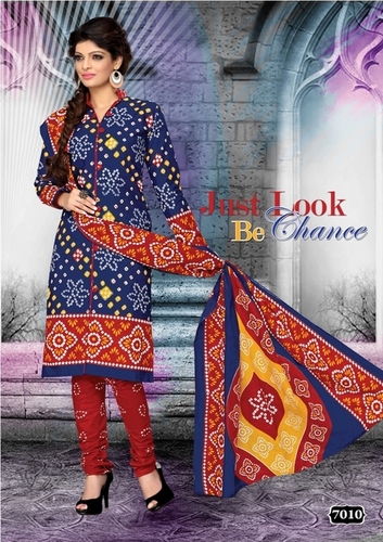 Traditional Bandhej Dress Materials