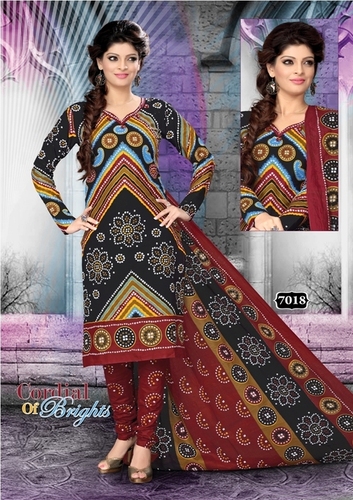 Bandhani Dress Material In Jetpur