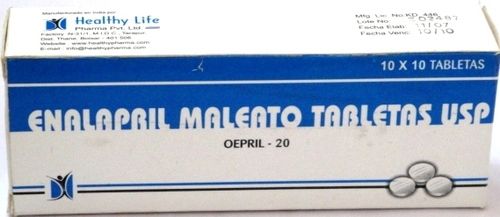 Enalapril Maleate tablets IP 10 mg 