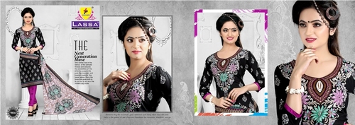 Unstitched Punjabi Salwar Kameez