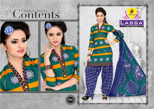 Lassa Cotton Dress Materials