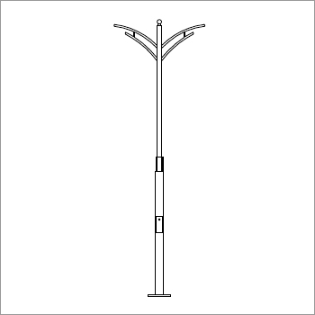 Steel Street Lighting Poles