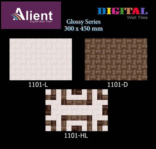 HD Digital Wall Tiles - Ceramic, 300x300 & 300x450 mm, Surface Flatness 0.5%, Water Resistant, Scratch Resistant