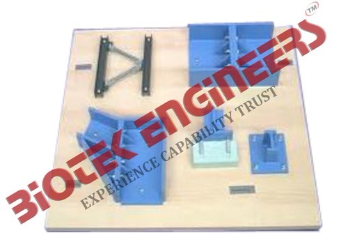 Model of Jack Arch Flooring