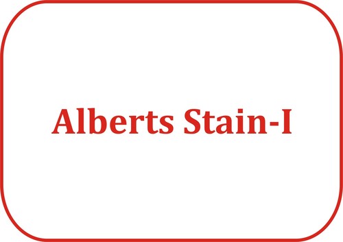 Alberts Stain-I - Solution 500ml LR, Precise Staining, Easy to Use, Reliable Results, MSDS Available