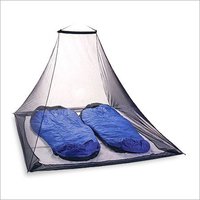 Medicated Mosquito Net - Polyester Material, King Size, Black Color | Ideal For Camping And Home Use