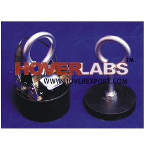 Electromagnet - Copper Coil, Iron Core, 15x10cm, Black | 70kg Lift Capacity, Educational Tool, Durable Design
