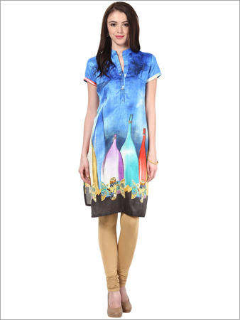 Designer Printed Kurtis