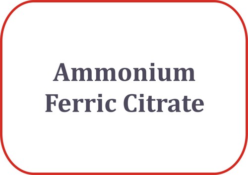 Ammonium Ferric Citrate