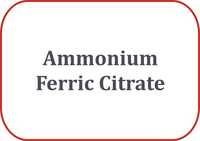 Ammonium Ferric Citrate