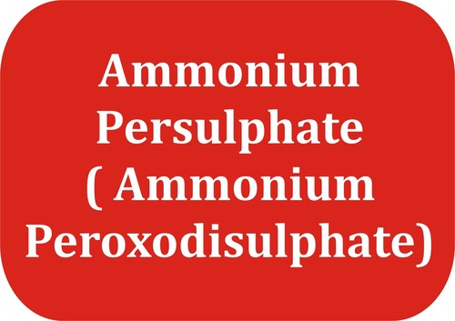 Ammonium Persulphate (Ammonium Peroxodisulphate) - 500gm White Crystalline Powder, AR Grade, High Purity Oxidizing Agent