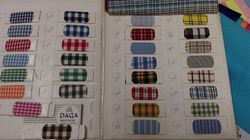 Uniform Checks Shirting Fabric By DAGA IMPEX