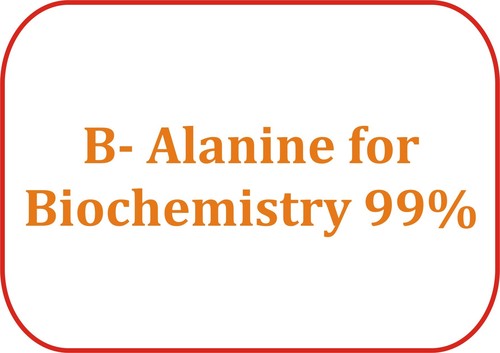 B- Alanine for Biochemistry 99%