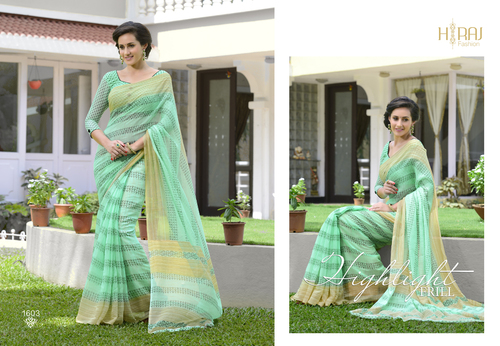 Printed Cotton Saree