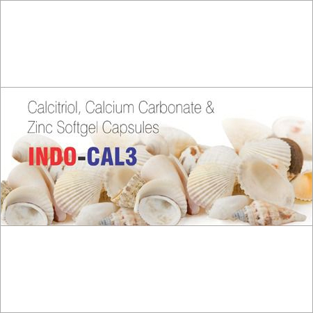 Calcitriol, Calcium Carbonate & Zinc Softgel Capsules By INDO RAMA PHARMA