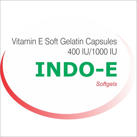 Vitamin E Soft Gelatin Capsules