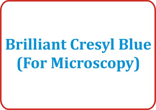 Brilliant Cresyl Blue (For Microscopy)