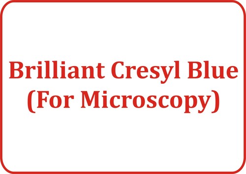 Brilliant Cresyl Blue (For Microscopy)