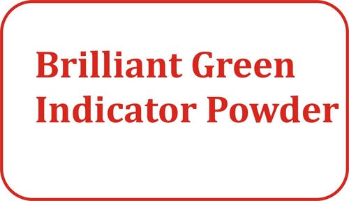 Brilliant Green Indicator Powder