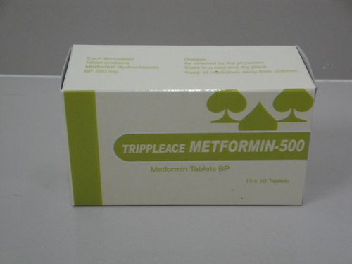 Trippleace Metformin- 500 (Metformin tablets BP)