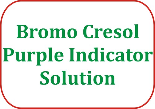 Bromo Cresol Purple Indicator Solution - 125ml Purple Liquid, LR Grade | pH Indication, Accurate Results, Versatile Use