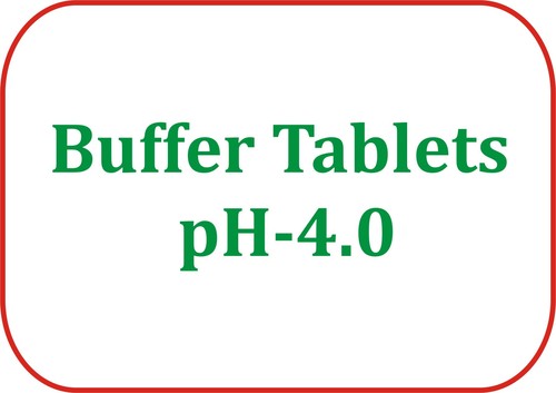 Buffer Tablets pH-4.0