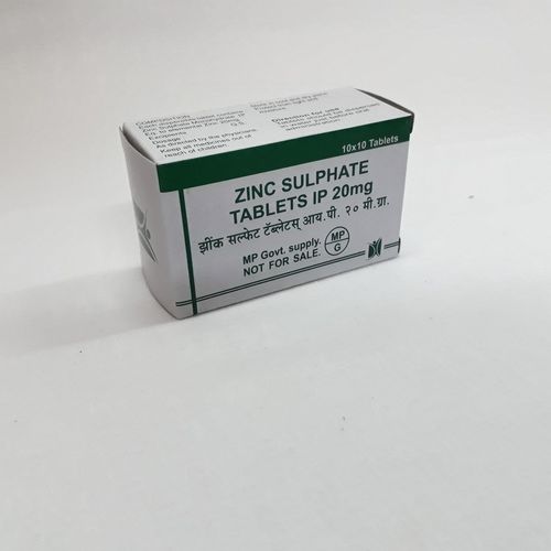Zinc Sulphate Tablets 20 Mg