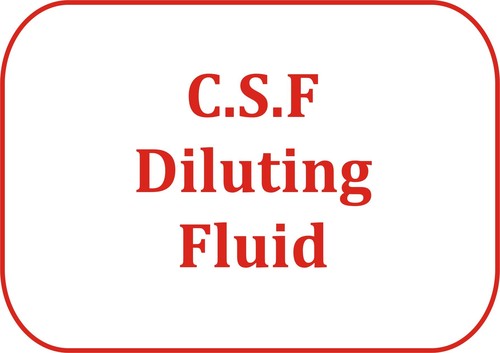 C.S.F Diluting Fluid - Liquid 250ml LR, Sterile, Refrigerated | Accurate Dilution, Reliable Assays, Fast Results