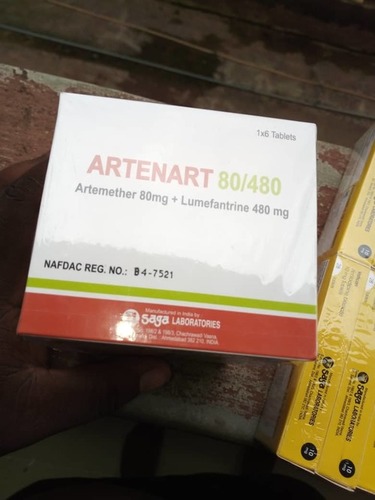 Artetrine (Artemether & Lumefantrine Tablets