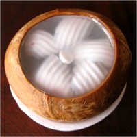 Lychee Coconut Jelly - Coconut Shell, 15cm Diameter X 8cm Height, 300g | Delicious Taste, Vitamin C Rich, Easy Digestion