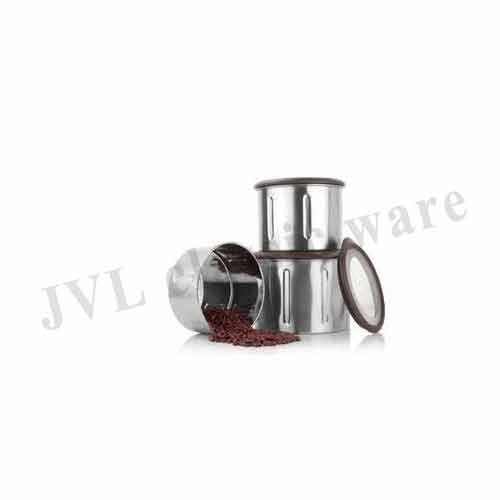 Black Steel Canister